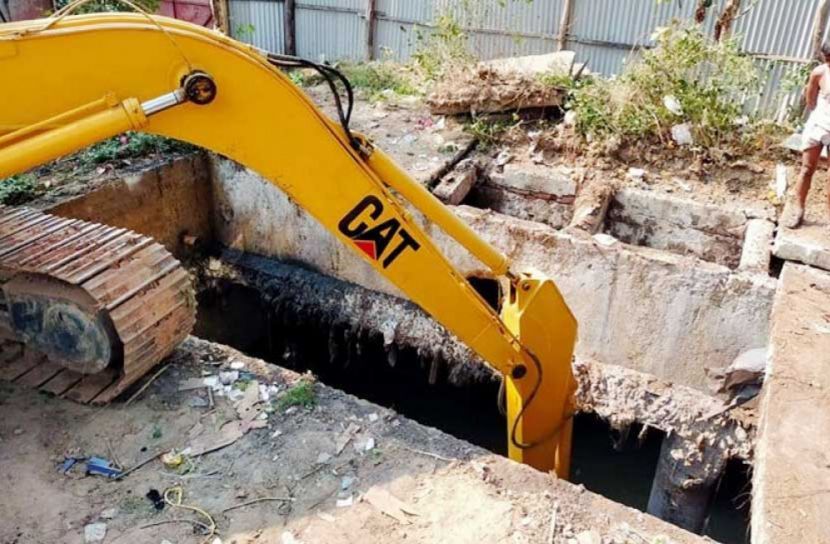 জলাবদ্ধতা নিরসনে অভিযান শুরু ডিএসসিসির