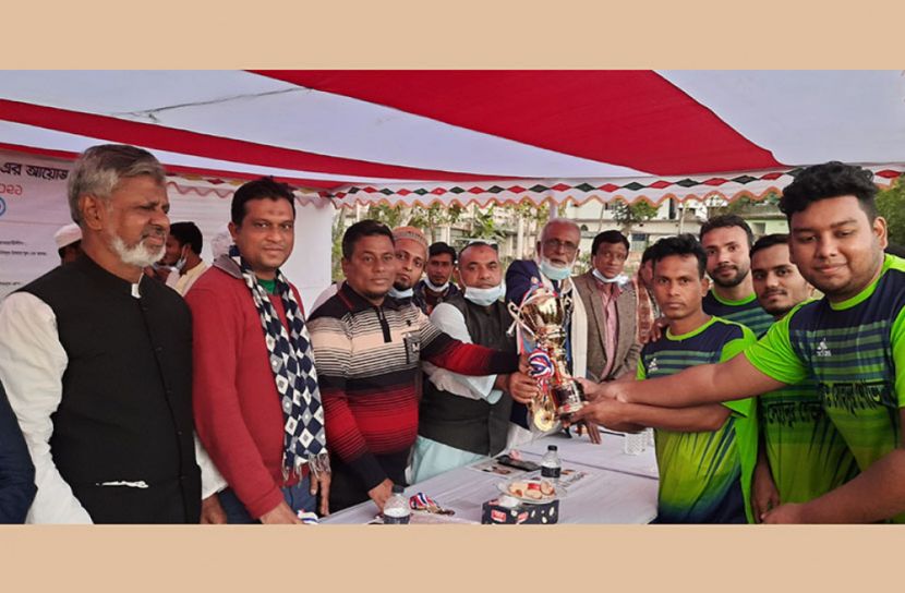 ব্রাহ্মণবাড়িয়ায় মাদকবিরোধী প্রীতি ফুটবল ম্যাচ অনুষ্ঠিত