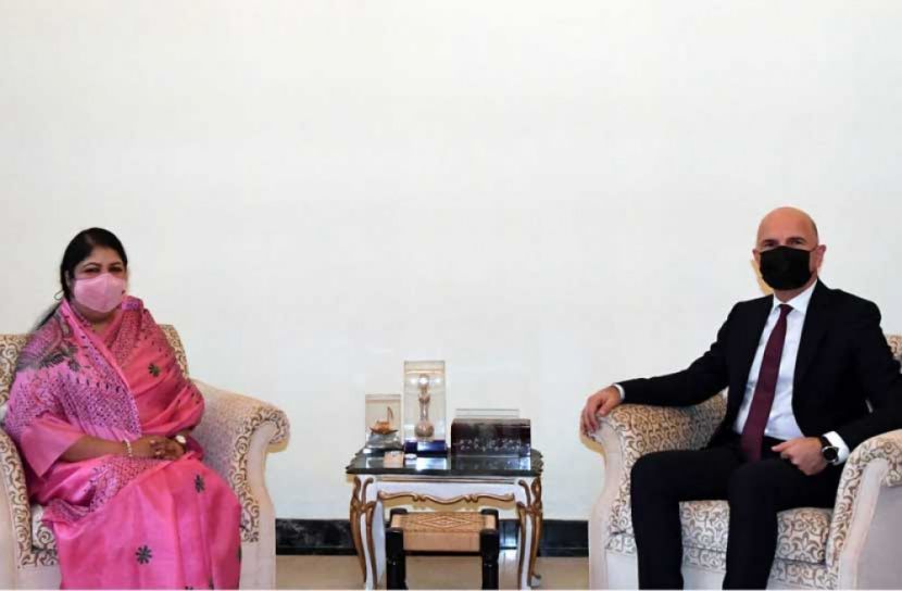 স্পীকারের সাথে তুরস্কের রাষ্ট্রদূতের সৌজন্য সাক্ষাৎ