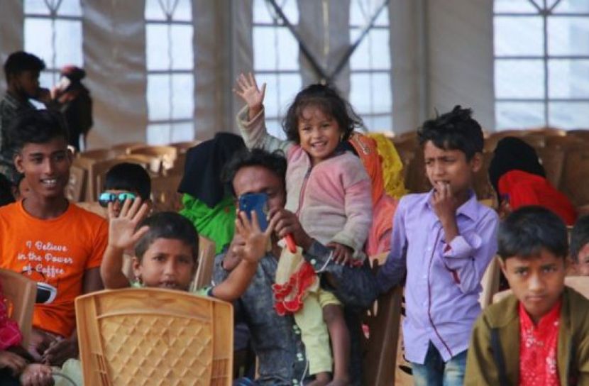 ভাসানচরে রোহিঙ্গাদের এক মাস