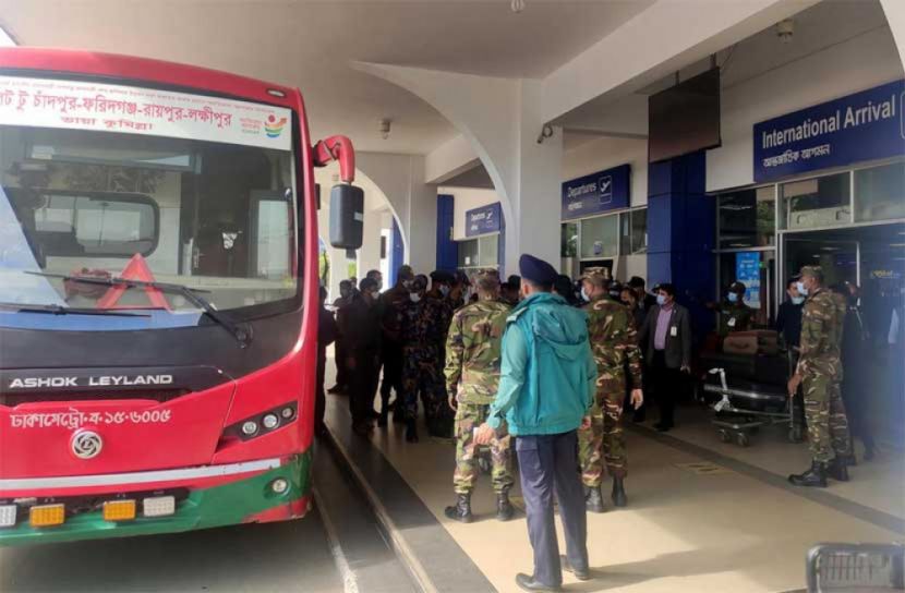 লন্ডন থেকে আসা ৪২ যাত্রী প্রাতিষ্ঠানিক কোয়ারেন্টিনে