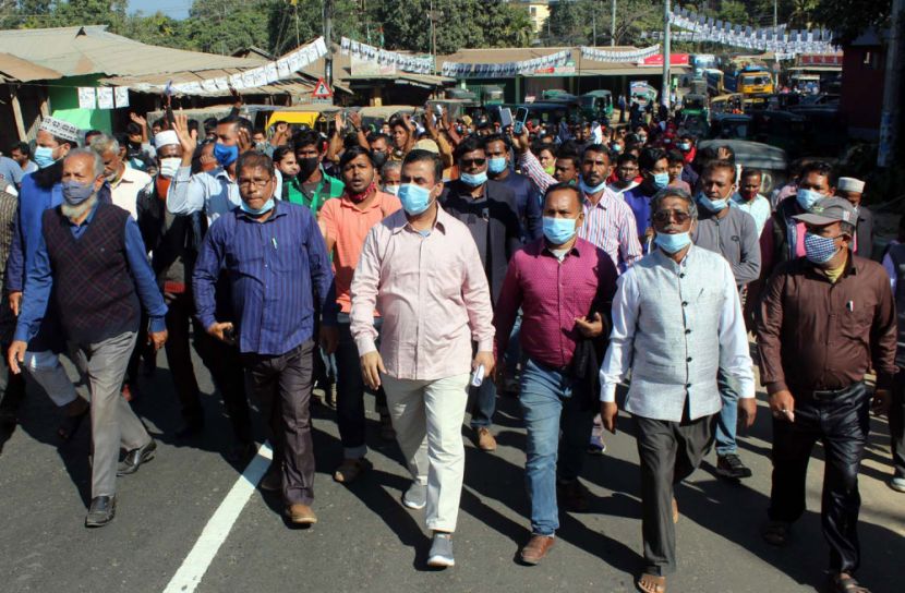 খাগড়াছড়ি পৌর এলাকা এখন উৎসবের নগরী