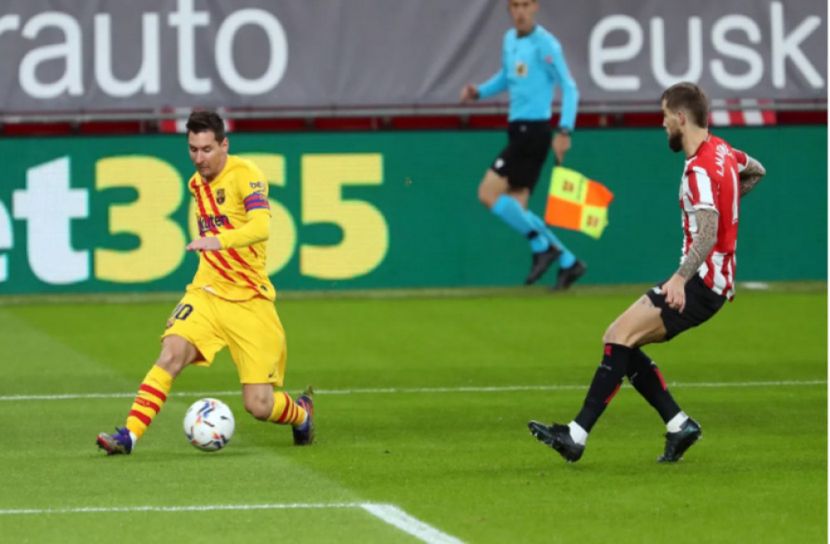 মেসির জোড়া গোলে বার্সার জয়