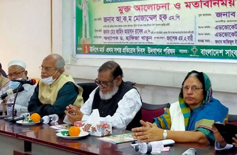 বঙ্গবন্ধুর মুক্তির মাধ্যমে স্বাধীনতা পূর্ণতা লাভ করে : মুক্তিযুদ্ধমন্ত্রী