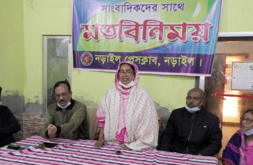 নড়াইলে মেয়র প্রার্থীর মতবিনিময়