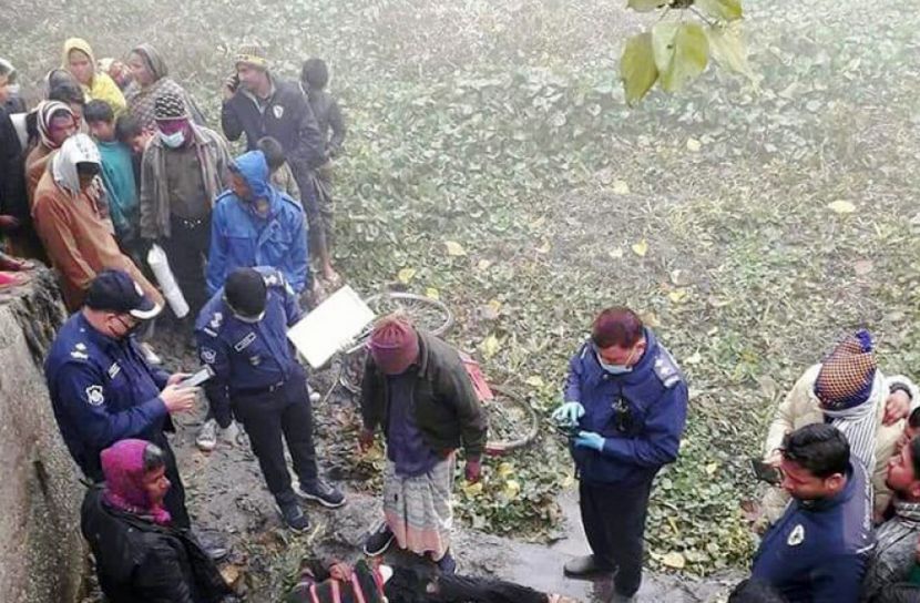 গাইবান্ধায় ব্রিজের নিচে নির্মাণ শ্রমিকের লাশ