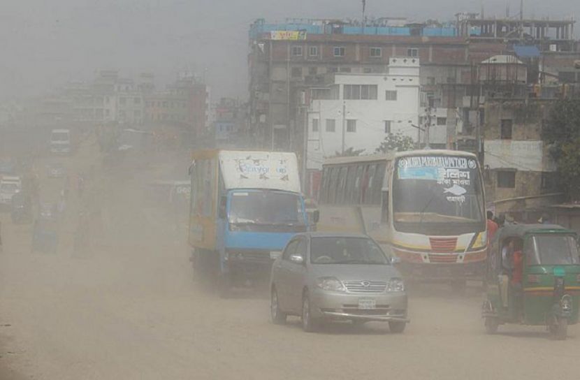 ২ বছরের মধ্যে সর্বোচ্চ বায়ুদূষণের শিকার ঢাকা