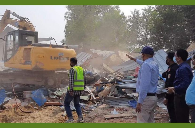 হাটহাজারীতে ২৫ শতক সরকারি জায়গা উদ্ধার