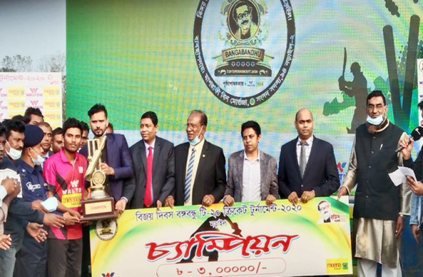 বঙ্গবন্ধু টি-২০ ক্রিকেট: চ্যাম্পিয়ন এসএম সুলতান একাদশ