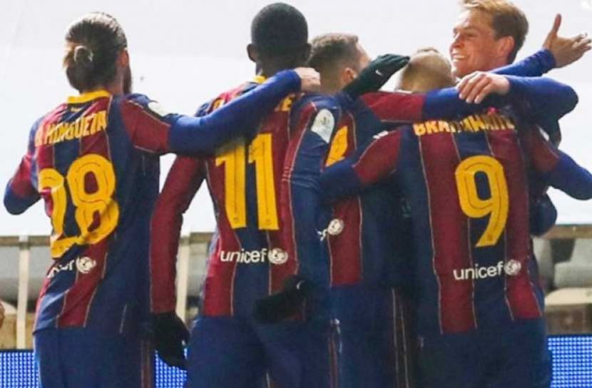 সোসিয়েদাদকে হারিয়ে ফাইনালে বার্সা