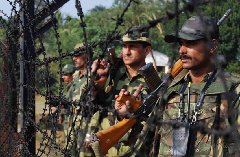 বিএসএফের বেড়া নির্মাণে বিজিবির বাধা : সীমান্তে উত্তেজনা