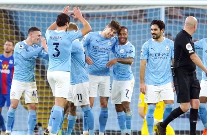 বড় জয়ে শীর্ষস্থানের খুব কাছে ম্যান সিটি