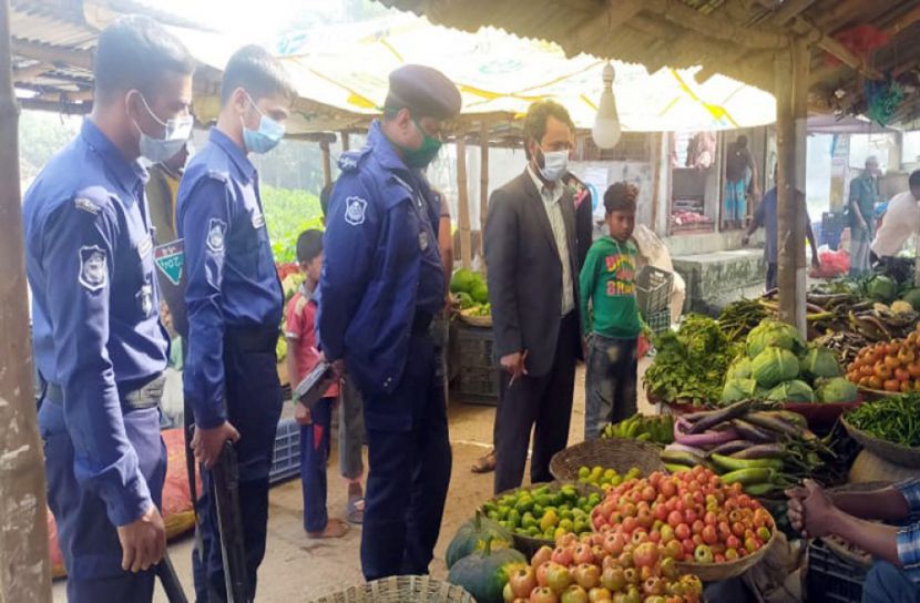 কুলাউড়ায় ভোক্তা অধিকার অধিদফতরের অভিযান