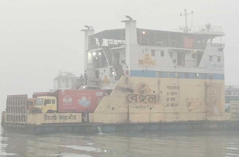শিমুলিয়া-বাংলাবাজার রুটেও সকল নৌযান বন্ধ