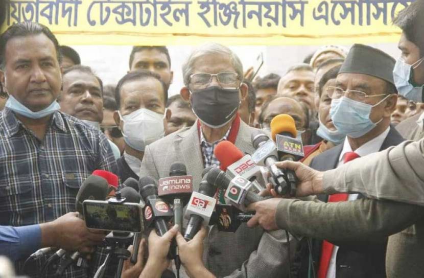 ভ্যাকসিন নিয়ে লুটপাটে নিমগ্ন সরকার : ফখরুল