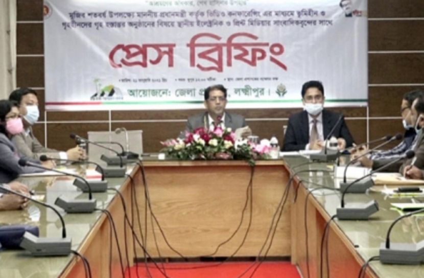 লক্ষ্মীপুরে স্বপ্নের ঠিকানা পাবে দুইশ ভূমিহীন পরিবার