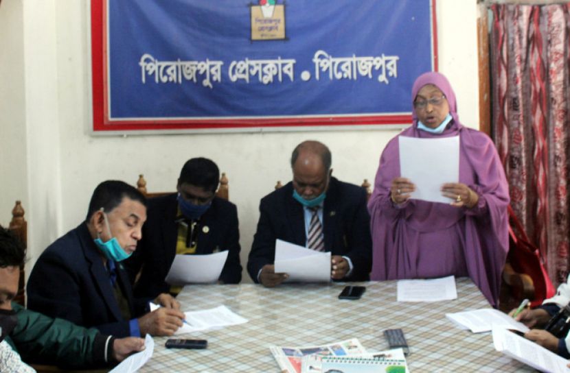 পিরোজপুর পৌরসভা ভোটে অনিয়মের অভিযোগ