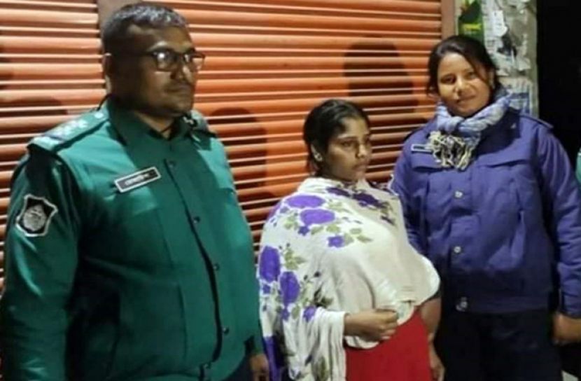 বৃদ্ধাকে বর্বর নির্যাতনকারী গৃহকর্মী রেখা গ্রেফতার