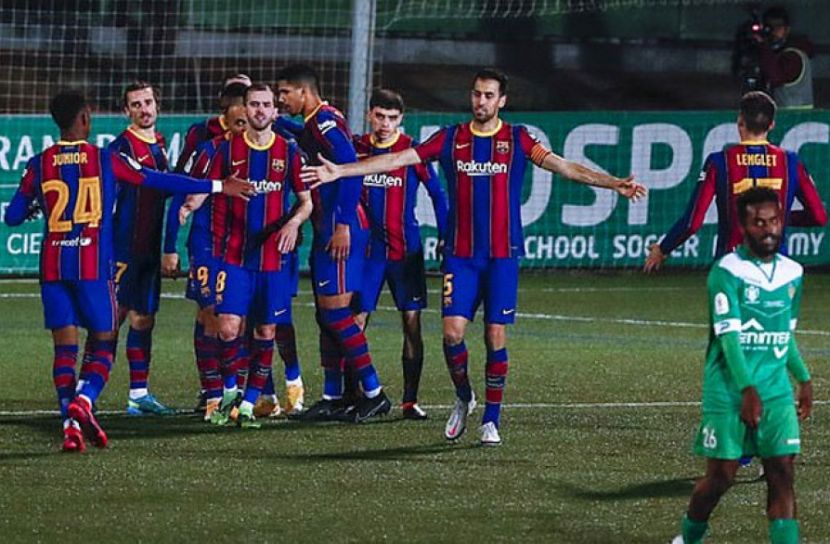 অতিরিক্ত সময়ের গোলে বার্সেলোনার জয়