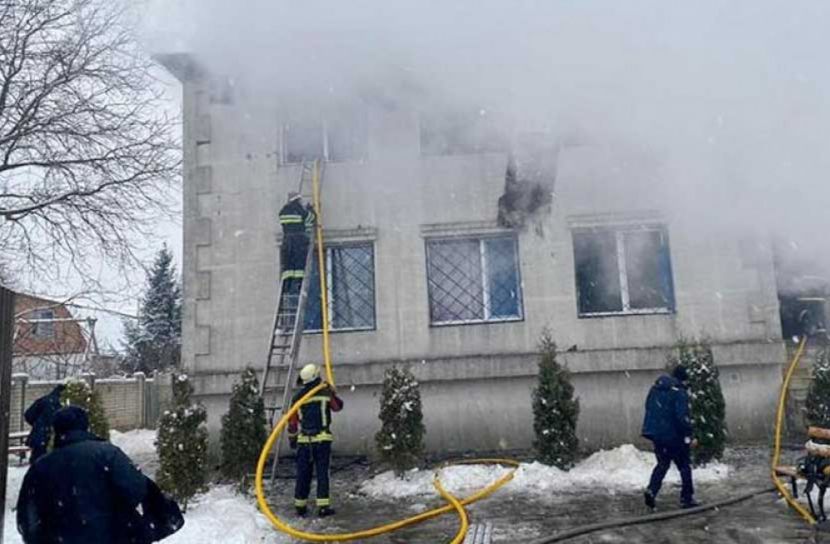 ইউক্রেনে নার্সিং হোমে আগুন : মৃত্যু ১৫