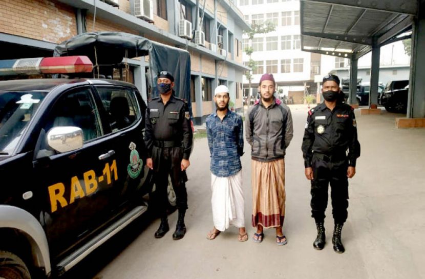 না.গঞ্জে নিষিদ্ধ ঘোষিত জঙ্গি সংগঠনের ২ সদস্য আটক