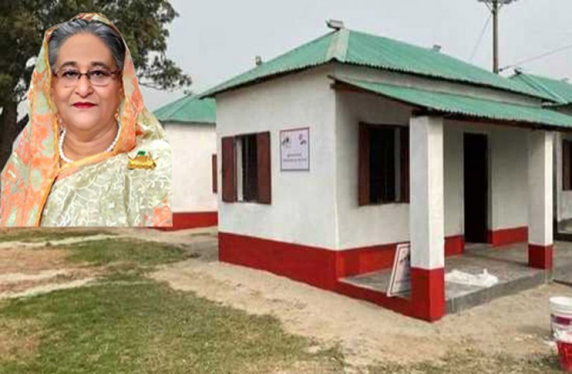 গৃহহীনরা পেলো ৭০ হাজার ঘর 