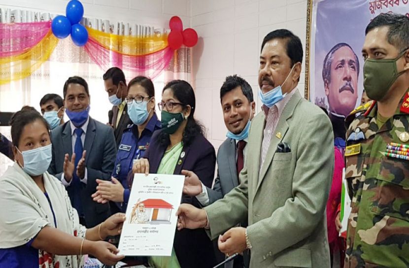 প্রধানমন্ত্রীর উপহার পেল বান্দরবানের ৩৩৯টি ভূমিহীন পরিবার 