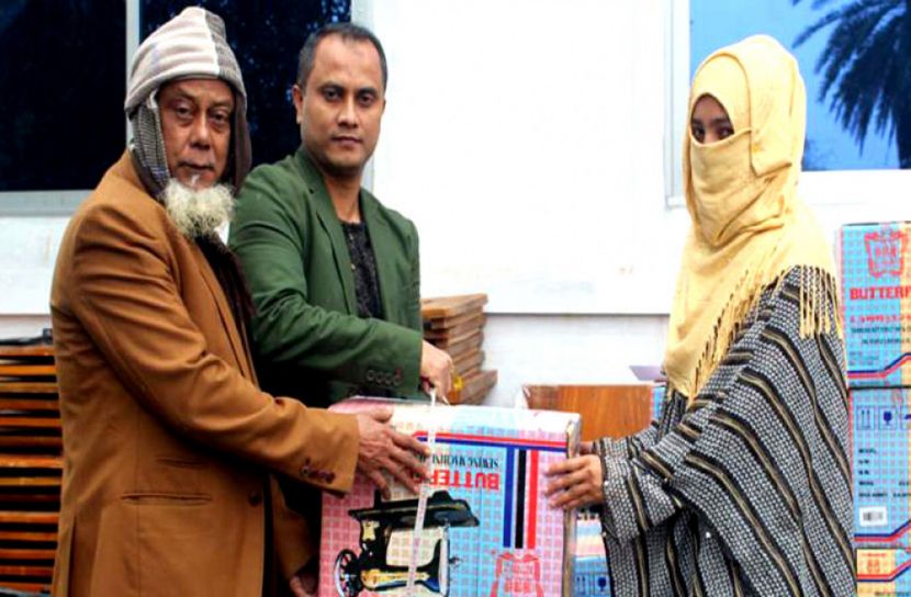 নরসিংদীতে প্রবাসীর মানবিকতা