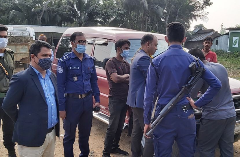 কুলাউড়ায় মোবাইল কোর্টের অভিযানে ১০টি মামলা