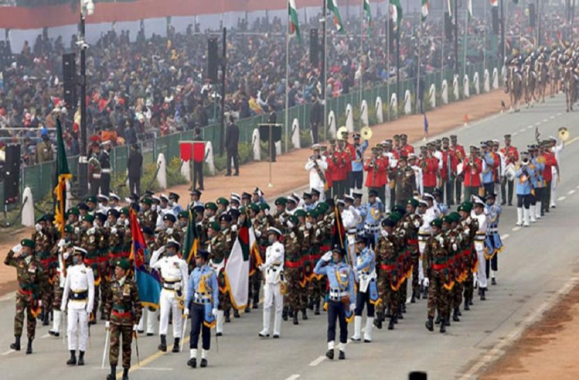 ভারতের প্রজাতন্ত্র দিবসে বাংলাদেশের সশস্ত্র বাহিনী