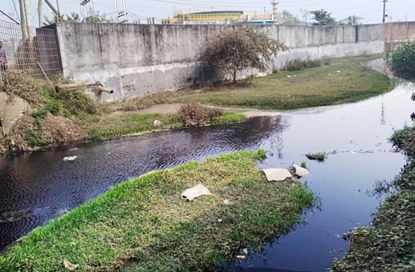 দখলে-দূষণে নিখোঁজ হতে চলেছে লবণদহ সাগর