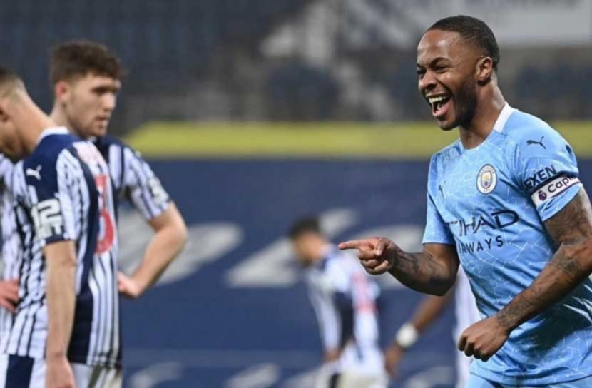 ওয়েস্ট ব্রুমকে বিধ্বস্ত করে ইপিএলের শীর্ষে ম্যানসিটি