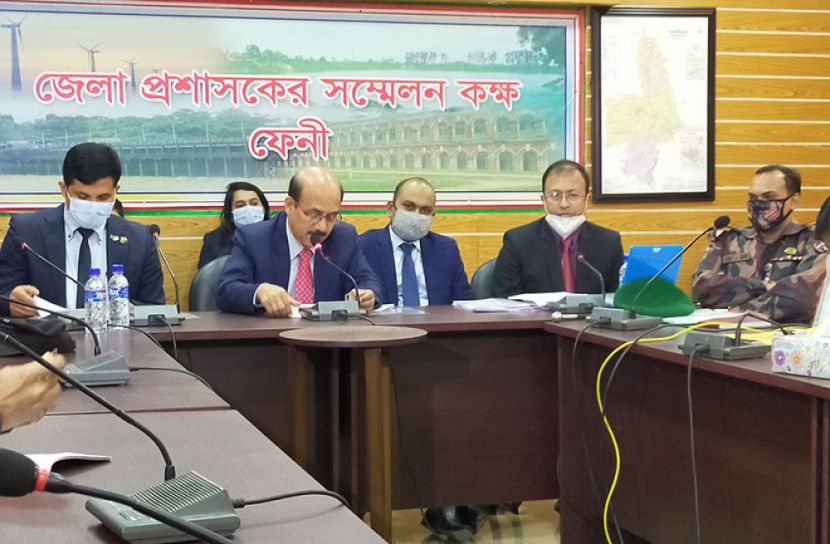 ফেনী পৌরসভা নির্বাচনে জেলা প্রশাসকের মতবিনিময় সভা