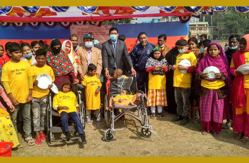 নড়াইলে `গ্রামীণ খেলা ও অটিস্টিক শিশুদের জন্য ক্রীড়া আনন্দ উৎসব' অনুষ্ঠিত