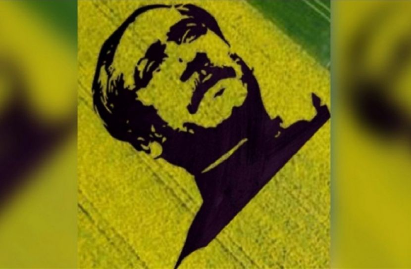 শস্যচিত্রে বঙ্গবন্ধু