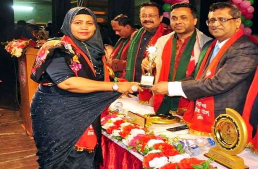 মাদার তেরেসা গোল্ডেল‌ অ্যাওয়ার্ড পেলেন শাহনাজ সুলতানা