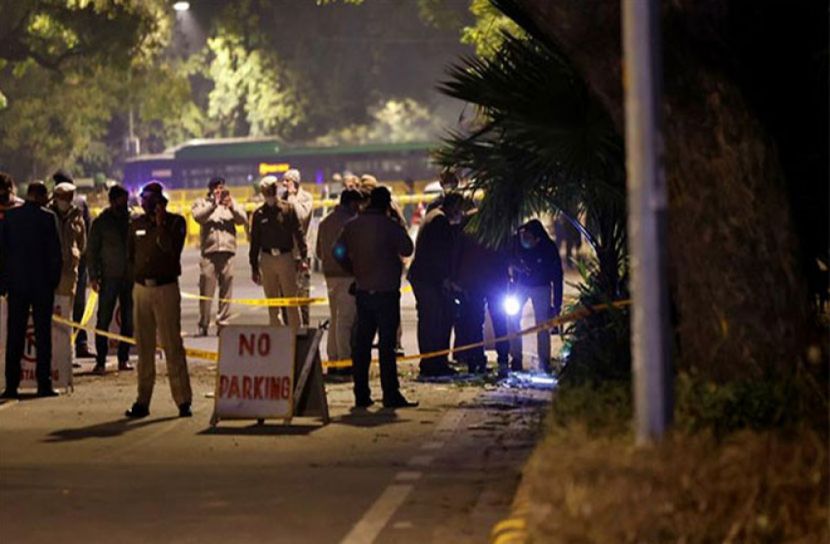 ভারতে ইসরায়েলি দূতাবাসের সামনে ভয়াবহ বিস্ফোরণ