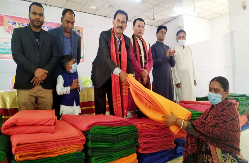 খাগড়াছড়িতে শীতার্তদের পাশে গুডহার্ট ইন্টারন্যাশনাল 