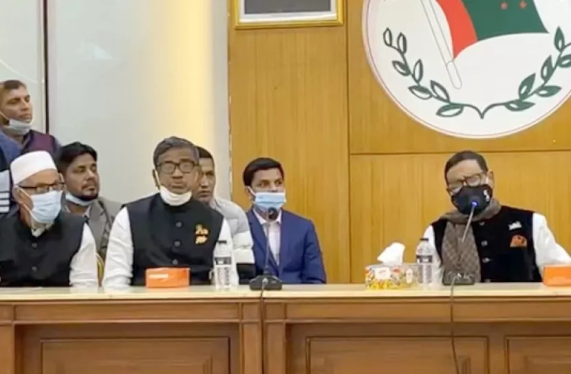 রাজধানীতে দুই ভাইয়ের শুভেচ্ছা বিনিময়