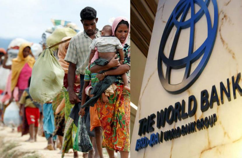 রোহিঙ্গা-স্থানীয়দের জন্য বিশ্বব্যাংকের ১৬৫৩ কোটি টাকা অনুদান