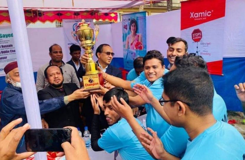 ব্রাহ্মণবাড়িয়ায় চিকিৎসকদের উদ্যোগে প্রীতি ক্রিকেট ম্যাচ