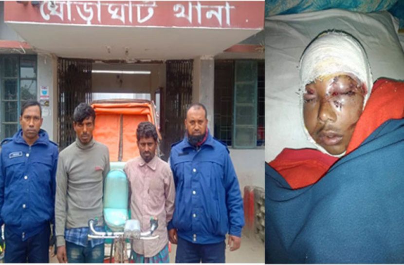রিক্সা ছিনতাই করতে হত্যা চেষ্টা: গ্রেফতার ২
