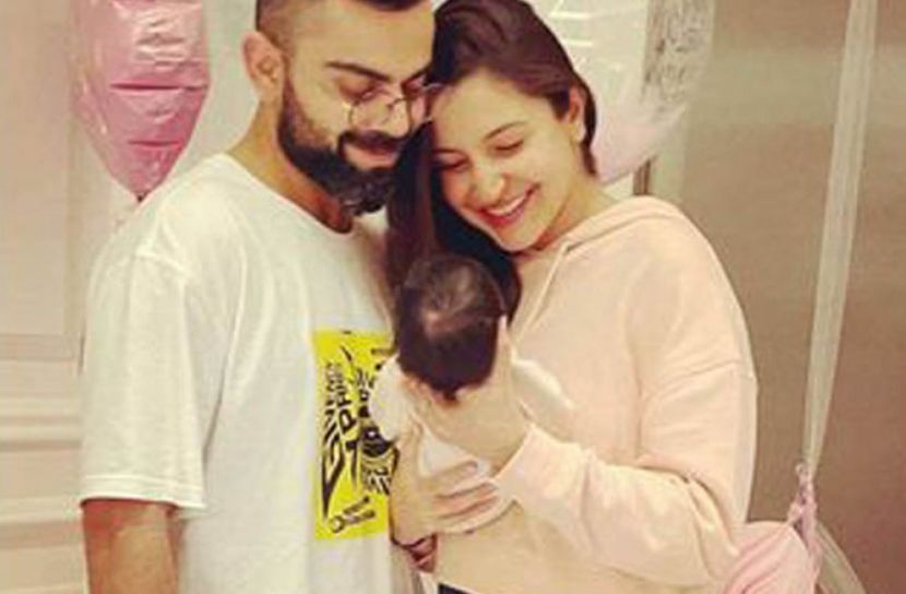 বিরাট-আনুশকার মেয়ের প্রথম ছবি প্রকাশ