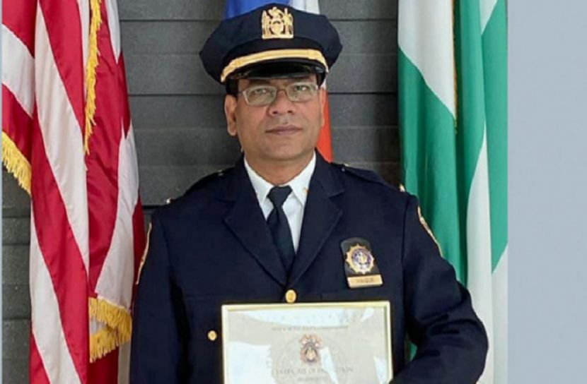 বাংলাদেশি শামসুল হক মার্কিন পুলিশের কমান্ডার