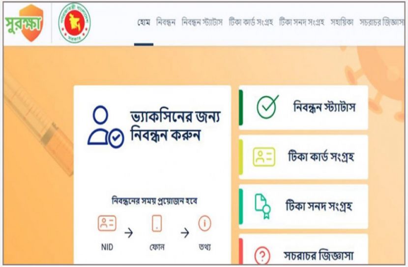 অনলাইন নিবন্ধনে সাড়া কম করোনার টিকায় 