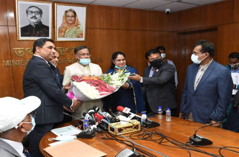 বাংলাদেশ করোনার টিকা ‌বঙ্গভ্যাক্স আবিষ্কারে সক্ষম হয়েছে : তথ্যমন্ত্রী