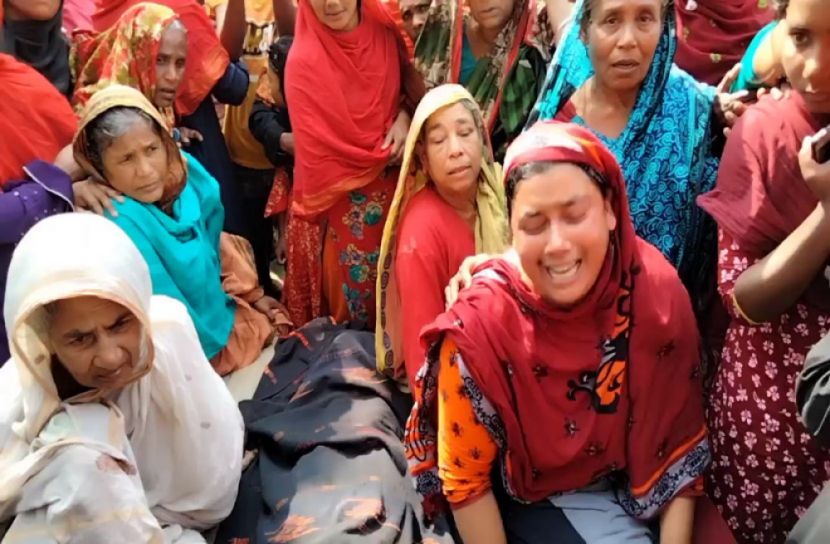 লাটাহাম্বারের ধাক্কায় শিশু নিহত