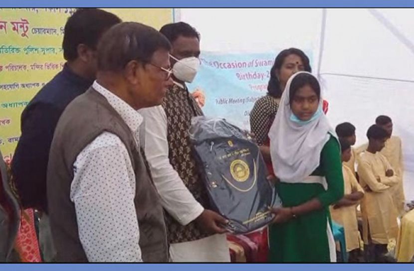 মির্জাপুরে স্বামী বিবেকানন্দের জন্ম তিথি উদযাপন