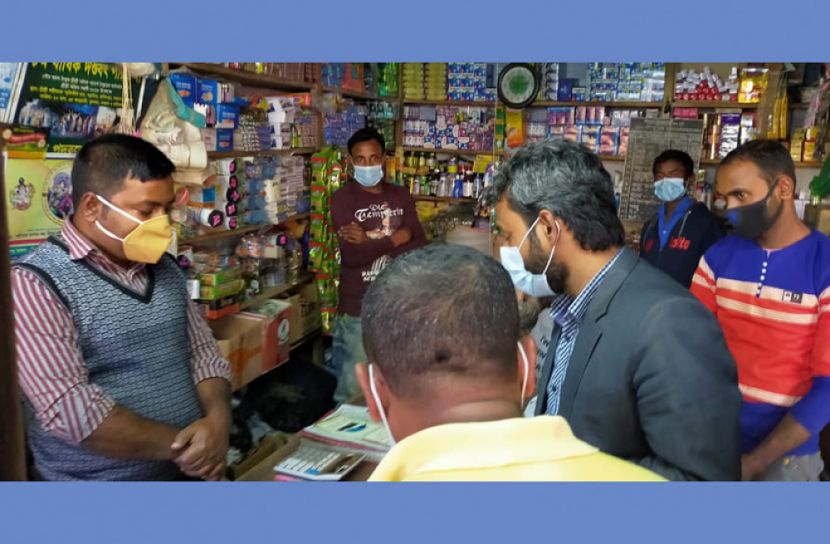 বড়লেখায় ৩ প্রতিষ্ঠানকে জরিমানা