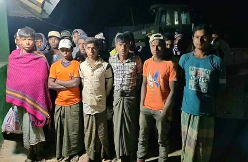 বান্দরবানে ২৫ রোহিঙ্গা আটক 